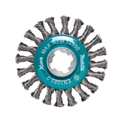 MAKITA kolutna ščetka, polno pletena jeklena X-LOCK D-73405