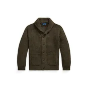 Polo Ralph Lauren Pletena jopica 710B27775001 Zelena Regular Fit