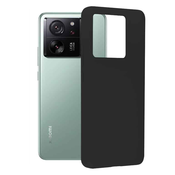 Techsuit Soft Edge silikonska maska za Xiaomi 13T / 13T Pro - črna