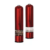 Berlingerhaus Električni mlinček za poper in sol, komplet 2 kosov, Burgundy Metallic Line