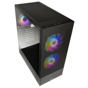 Kucište Lian Li LANCOOL 205 Mesh C X Midi Tower, LANCOOL 205 MESH C X BLACK