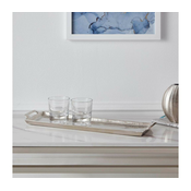 Eglo 427008 - Dekorativni poslužavnik SAVANT 12,5x44 cm hrom
