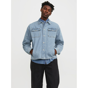 Jack & Jones Jeans jakna Chase 12250086 Modra Loose Fit
