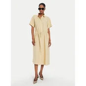 Tommy Hilfiger Srajčna obleka WW0WW41911 Bež Relaxed Fit