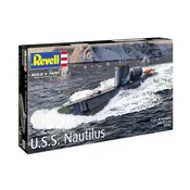 Plasticni ModelKit podmornica 05184 - U.S.S. Nautilus (1:305)