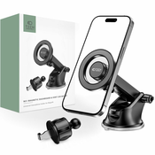 AVTO NOSILEC TECH-PROTECT N51 MAGNETIC MAGSAFE DASHBOARD & VENT CAR MOUNT BLACK