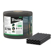 Bradas SIVI TRAK ZA BALKONSKO OGRAJO 19 CM X 36 M S SPONKAMI