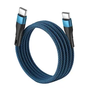 USB data kabl MAGNETIC TD-CA91 Type C na Type C 100W
