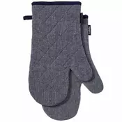 Set dveh rokavic za vročo posodo 18 x 33 cm, Eco, moder