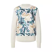 Ted Baker Pulover MERRNI boja slonovace / višnja / smaragdno zelena / žad