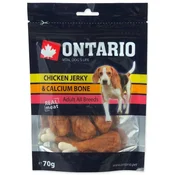 Ontario piščančja kost s kalcijevo prevleko 70g