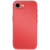 AVIZAR Ovitek za iPhone 16e Soft-Touch silikonska serija Fast Cover, Rdeča, (5000190087)