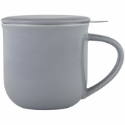 Vrč z infuzorjem za čaj MINIMA EVA 350 ml, siva, porcelan, Viva Scandinavia