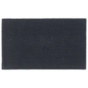Vidaxl Predpražnik temno siv 90x150 cm kokosova vlakna