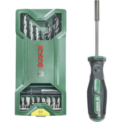 Bosch 15+1 Mini X-Line mješoviti set s odvijacem