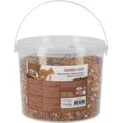 Esschert Design Vedro s hrano za veverice - 2 kg