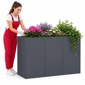 Vidaxl Sadilnik Antracit 120x40x80 cm Hladno valjano jeklo
