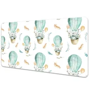 Decormat Podloga za pisalno mizo Zajec v balonu 100x50 cm