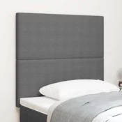 vidaXL vidaXL Vzglavje Enostaven Dizajn Svetlo Siva 80 cm Kordurojna Tkanina, (22053010)