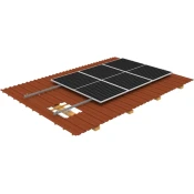 Nosae solarnog panela za crep, kuka SET