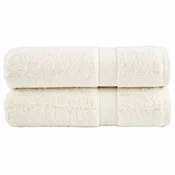 Vidaxl Premium brisače za roke SOLUND 2 kosa kremne barve 50x100 cm 600 g/m2