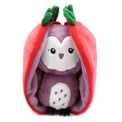 FLIPETZ 2v1 Plišasta sova/jagoda - Violet