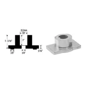 Adapter (nosac) noža Husqvarna Jet 49, Jet 50, Jet 51, LC153, 5521P | Nac | Partner P350, P53-550CM, LC146-shaft 22,2 mm
