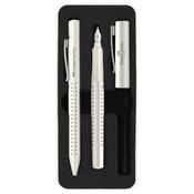 FABER CASTELL 201527 Set Grip 2010 Hemijska olovka + Nalivpero M Kokosovo mleko