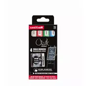 Uni Ball Tecna Kreda PWE-5M Set 4/1 Bela,Crvena,Zelena,Plava