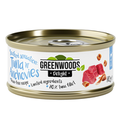 Greenwoods Delight filet tune sa srdelama 6 x 70 g