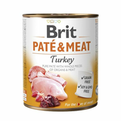 Konzerva Brit Paté & Meat Turkey 800 g