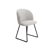 Stol Sparks 202 (Royal Velvet 01) 80x51x53cm, Blago, Kovina, Les, Iverna plošča