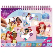 Ustvarjalni blok Totum Disney Princess – nalepke po številkah (TT045279)