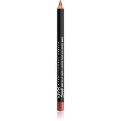NYX Professional Makeup Suede Matte Lip Liner mat svinčnik za ustnice odtenek Cannes 1 g