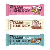 Bombus Raw Energy 3 x 50 g, mešanica okusov
