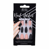 Ardell Nail Addict Premium lak za nokte 24 kom nijansa Black Stud & Pink Ombre