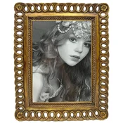 Casa Padrino baroque picture frame antique gold 13 x H. 18 cm - Elegant antique style picture frame - Living room decoration - Desk decoration - Decoration accessories in baroque style
