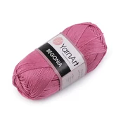 Bombažna preja za pletenje Begonia 50 g - (0075) ciklama