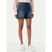 Tommy Jeans Jeans kratke hlače DW0DW22688 Modra Straight Leg