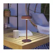 Eglo 75879-LED SIMERI sončna polnilna namizna LED/3W/5V 1800mAh IP44 oranžna