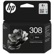 HP 308 (7FP21UE), originalna tinta, crna, 160 stranica