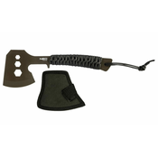 Neo Tools sjekira za kampiranje 63-118, ukupna težina 266g, duljina sjekire 26cm