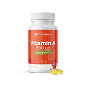Vitamin A 800 µg, 180 mekih kapsula