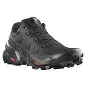 Salomon Tekaški čevlji Speedcross 6 Wide L41744000 Črna