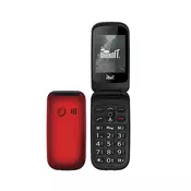MEANIT mobilni telefon Senior Flip 1, Red