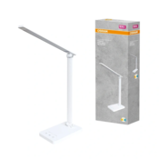 Sklopiva stona LED lampa sa satom i USB punjenjem 6.5W OSRAM bela