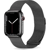 shumee ČRN PAS ZA URO APPLE WATCH 45/44/42 10/9/8/7/6/5/4/3/2/1 + ETUI