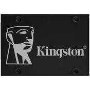 Kingston KC600 512GB SSD disk, 2.5 palčni, 7mm, SATA 6 Gb/s - SKC600/512G