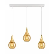 Luster na sajli LACRIMA BELA 3xE27/60W/230V