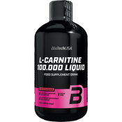 BioTech USA L-Carnitine Liquid 100 000 mg 500 ml, kisla češnja